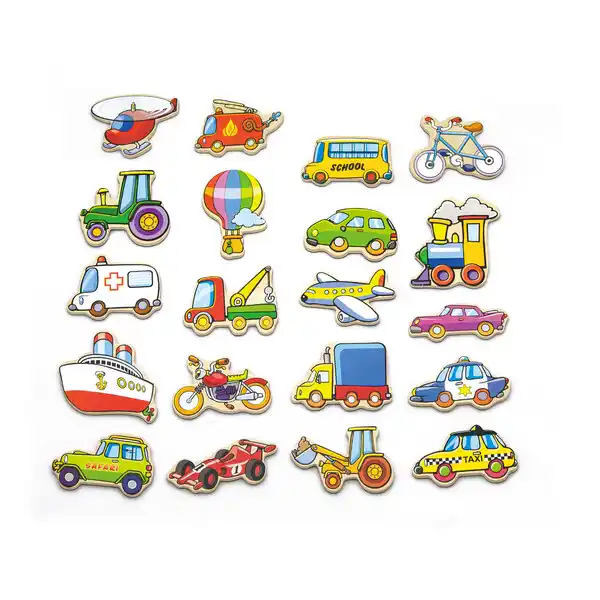 Набор магнитных фигурок “Транспорт” 20 шт.