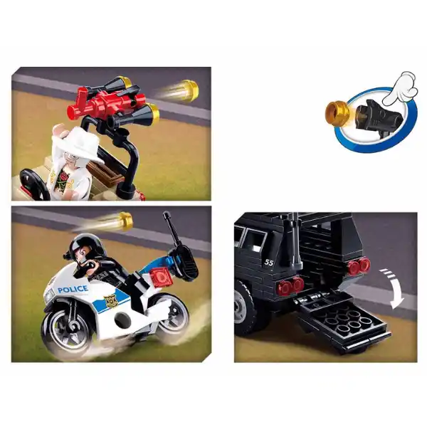 Конструктор “Бронемашина”, 324 элем.