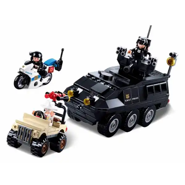 Конструктор “Бронемашина”, 324 элем.