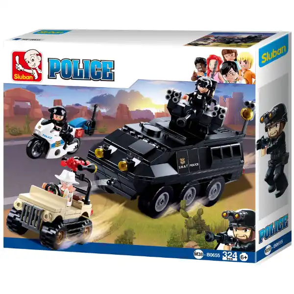 Конструктор “Бронемашина”, 324 элем.