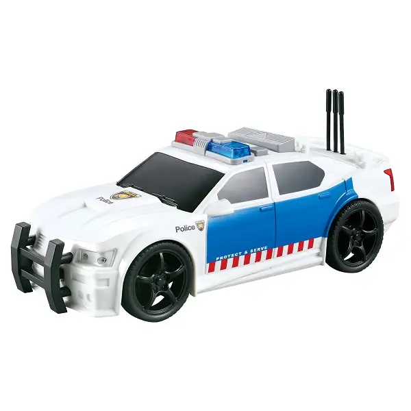 1:20 Mașină de poliție cu fricțiune (lumini /sunete)