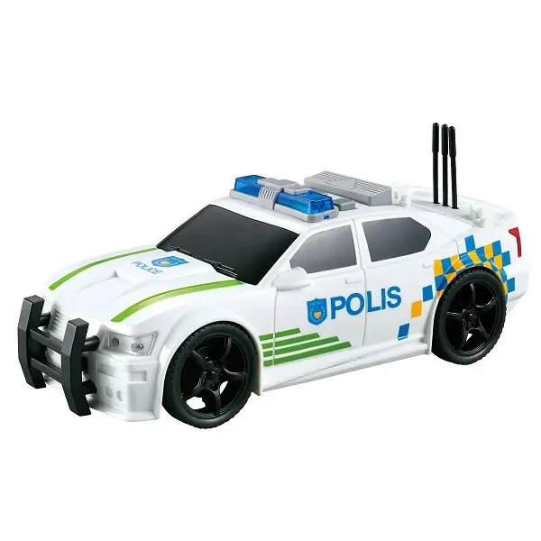 1:20 Mașină de poliție cu fricțiune (lumini /sunete)