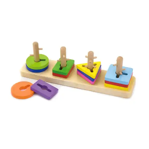 Joc enigmă  „Figuri geometrice” 12 elem.