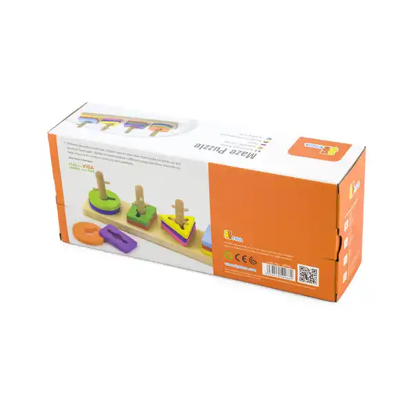 Joc enigmă  „Figuri geometrice” 12 elem.