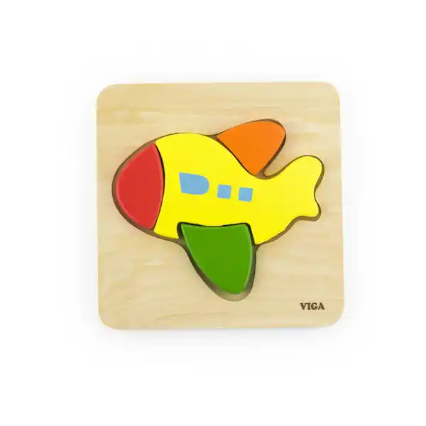 Мини-пазл с разными формами “Самолет”