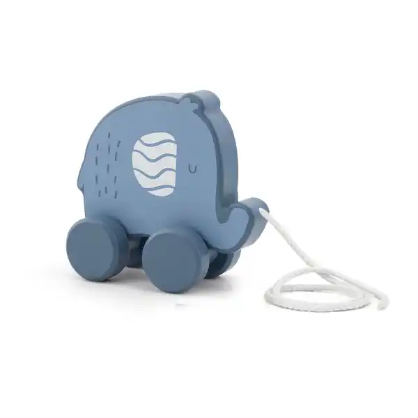 Каталка на веревке “Слон”