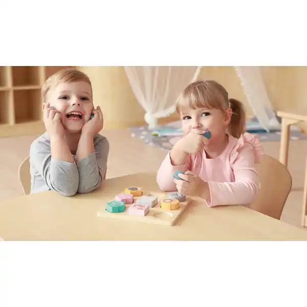 Деревянный пазл-сортер “Дикие животные”