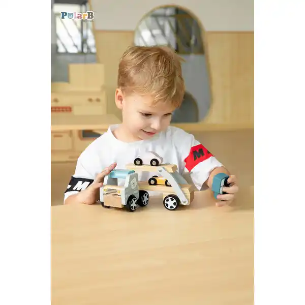 Деревянная машинка "Автовоз"