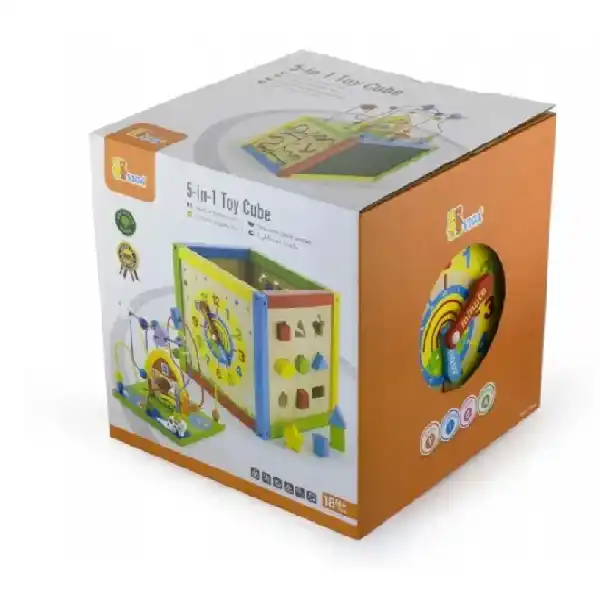 Развивающий центр “Игровой куб 5 в 1”