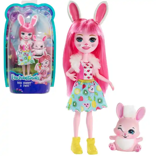 Papusa Enchantimals „Bree Bunny” new