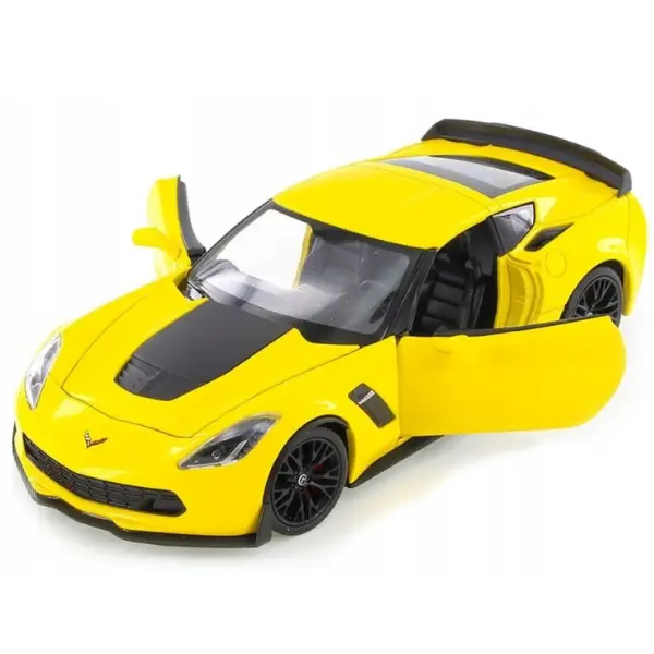 Mașina de colecție CHEVROLET COREVETTE 1:24 Welly