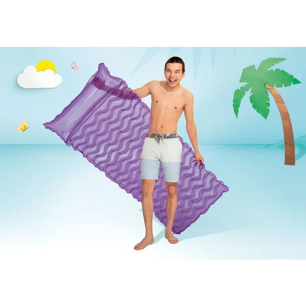 Saltea gonflabila WAVE, 229x86cm, 3 culori