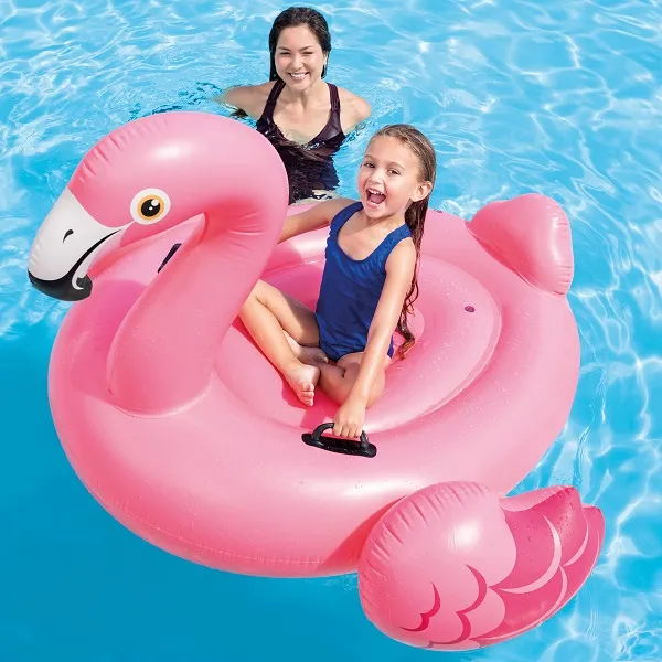 Pluta gonflabila FLAMINGO cu minere, 142x137x97cm, 14+