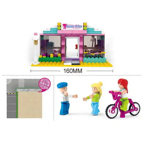 КОНСТРУКТОР GIRL IS DREAM HAIR BEAUTY SALON