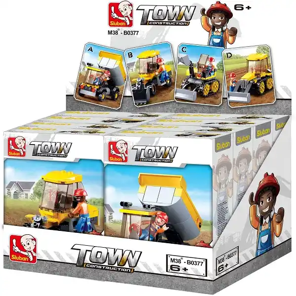 КОНСТРУКТОР TOWN – CONSTRUCTION 8/set