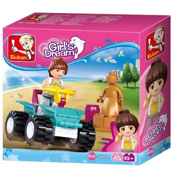 КОНСТРУКТОР GIRL IS DREAM Quad bike 54pcs