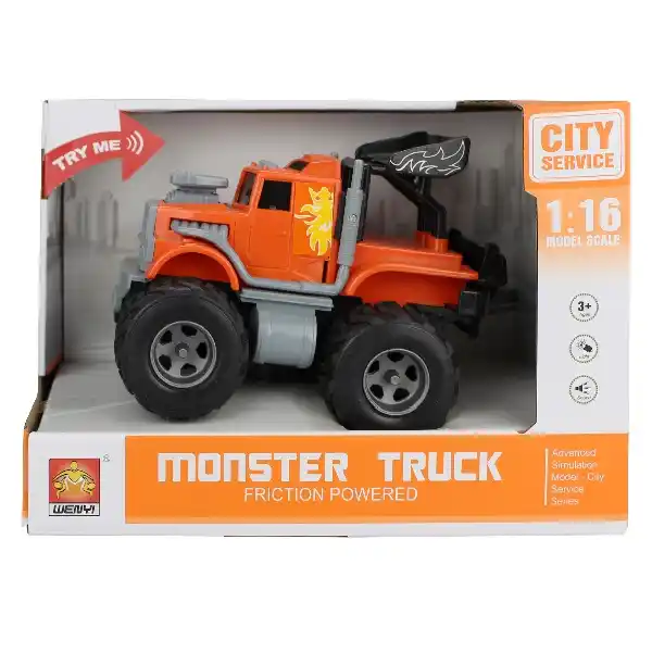 1:16 Инерционная машина ”Monster Truck” (свет / звук)