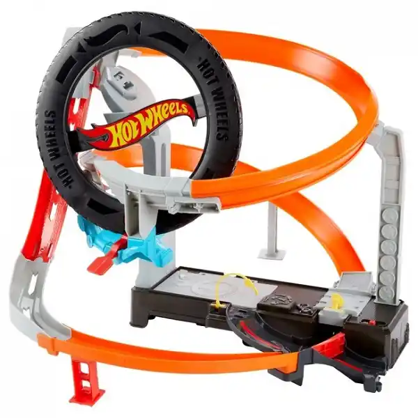Hot Wheels Игровой набор Гонки в шиномонтажной