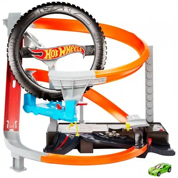 Hot Wheels Игровой набор Гонки в шиномонтажной