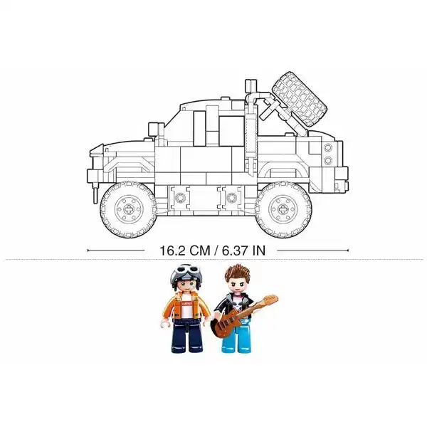Конструктор “Внедорожник F350”, 363 элем.