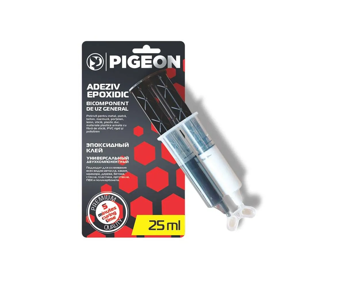 Cumpara  Materiale de etanșare și adezivi - Эпоксидный клей шприц 25 ml Pigeon..