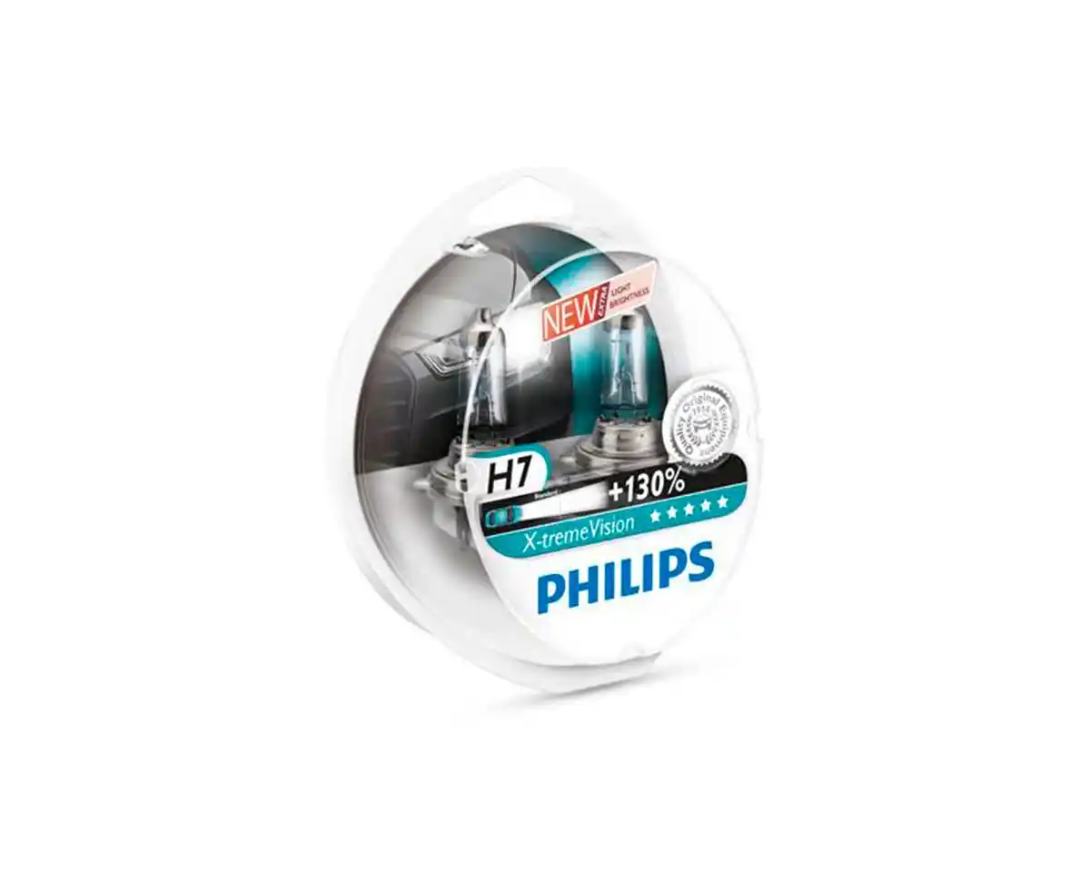 Philips X-treme Vision H7 12V 55W+ %150 (SET) 12972XVPS2