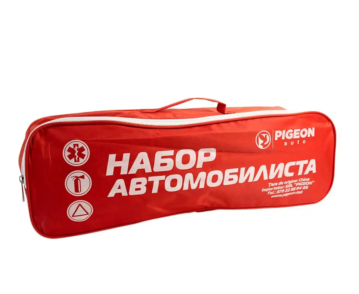 Set pentru automobil PIGEON (5 buc) rosu