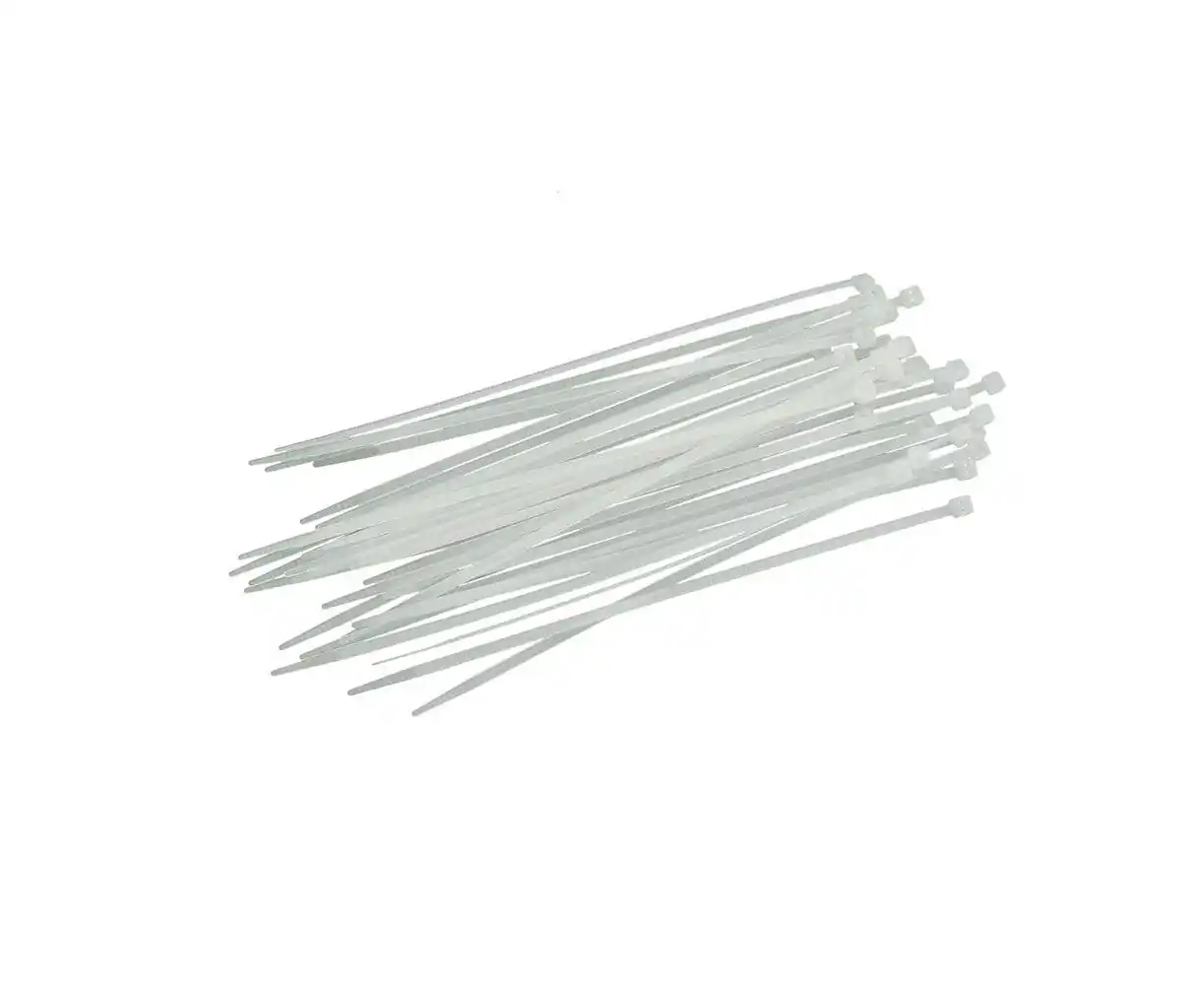 Colier auto plastic 20 cm albe