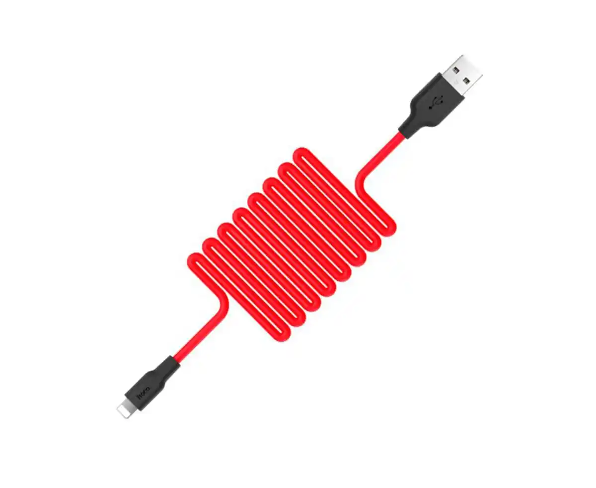 Hoco шнур силиконовый lighting X21