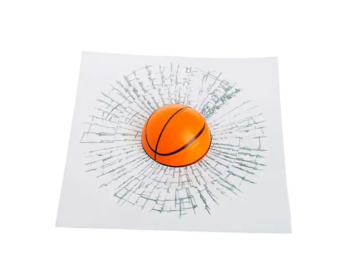 Sticker Minge în sticlă