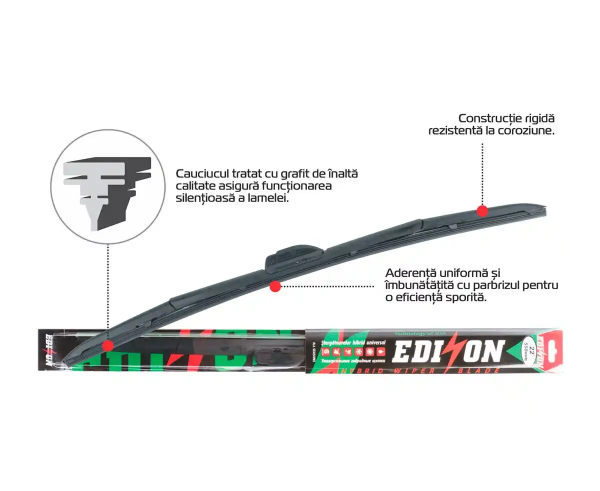 Stergator auto EDISON 400mm 16"