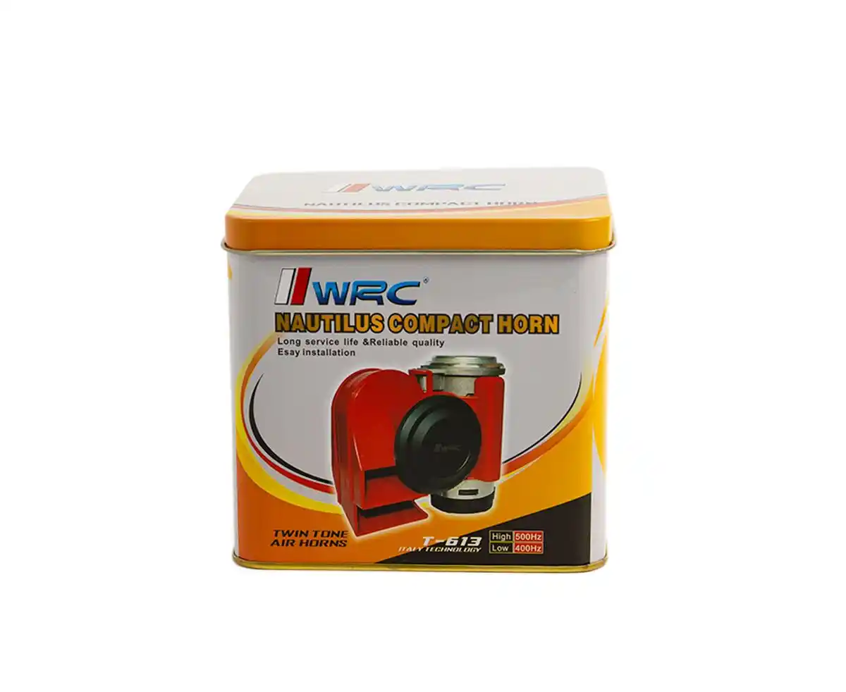 Claxon auto compresor aer in cutie metal