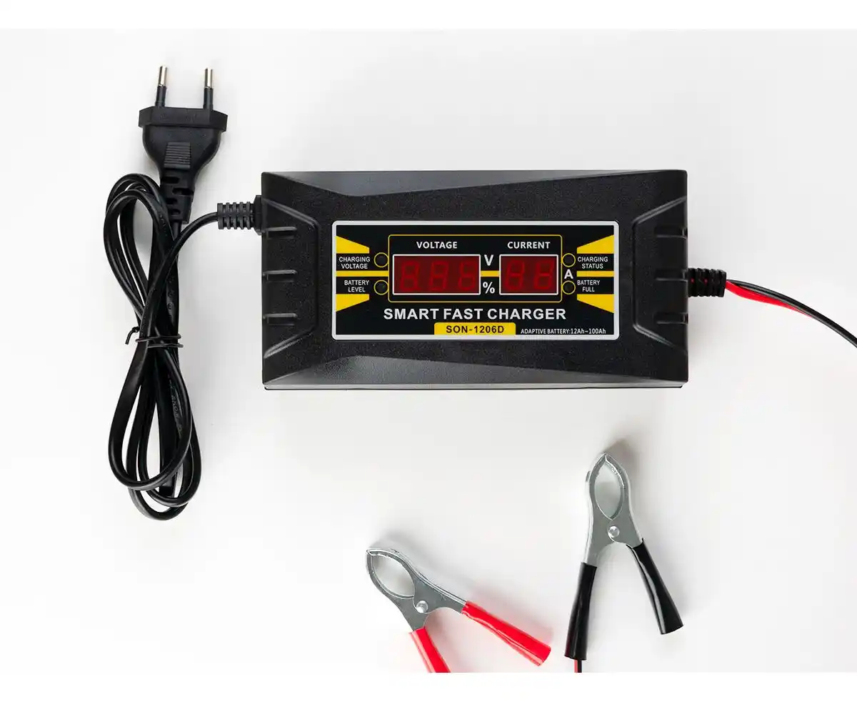 Incarcator digital pentru acumulator 12V 6A PIGEON ZR-22