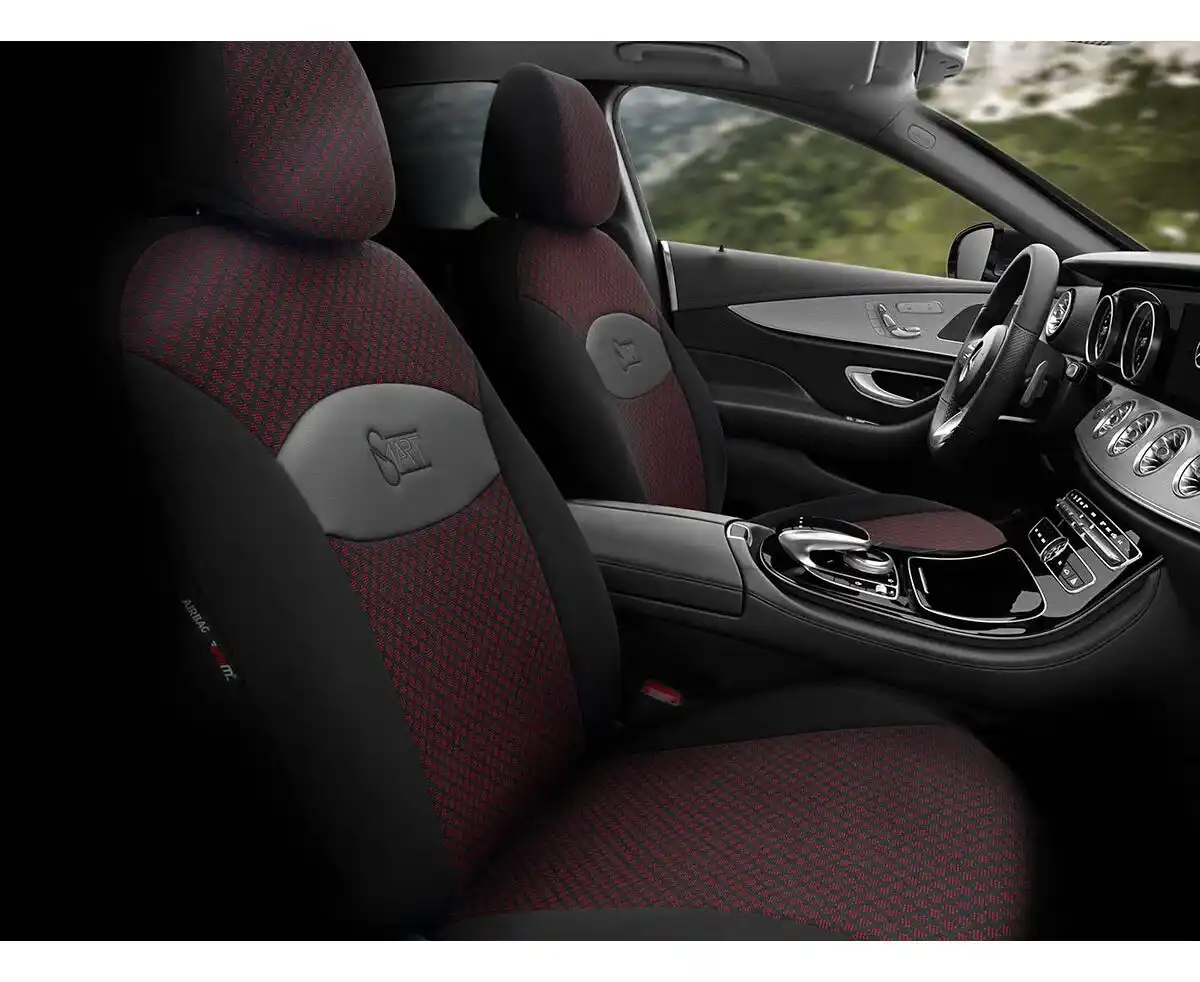 Set huse scaune auto OTOM Smart rosu SMT-103