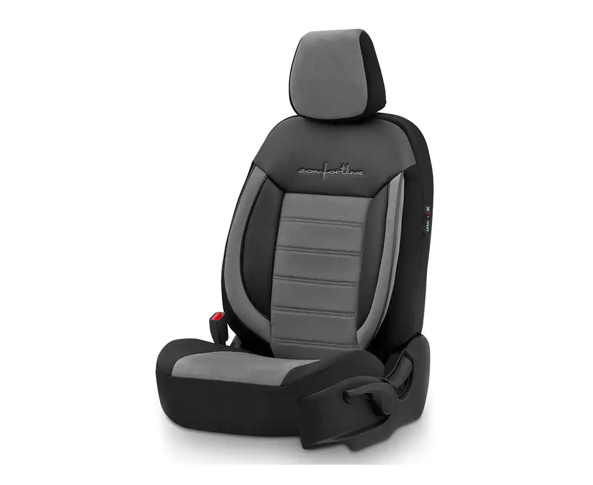 Set huse scaune auto OTOM Comfortline negru/sur CMF-206