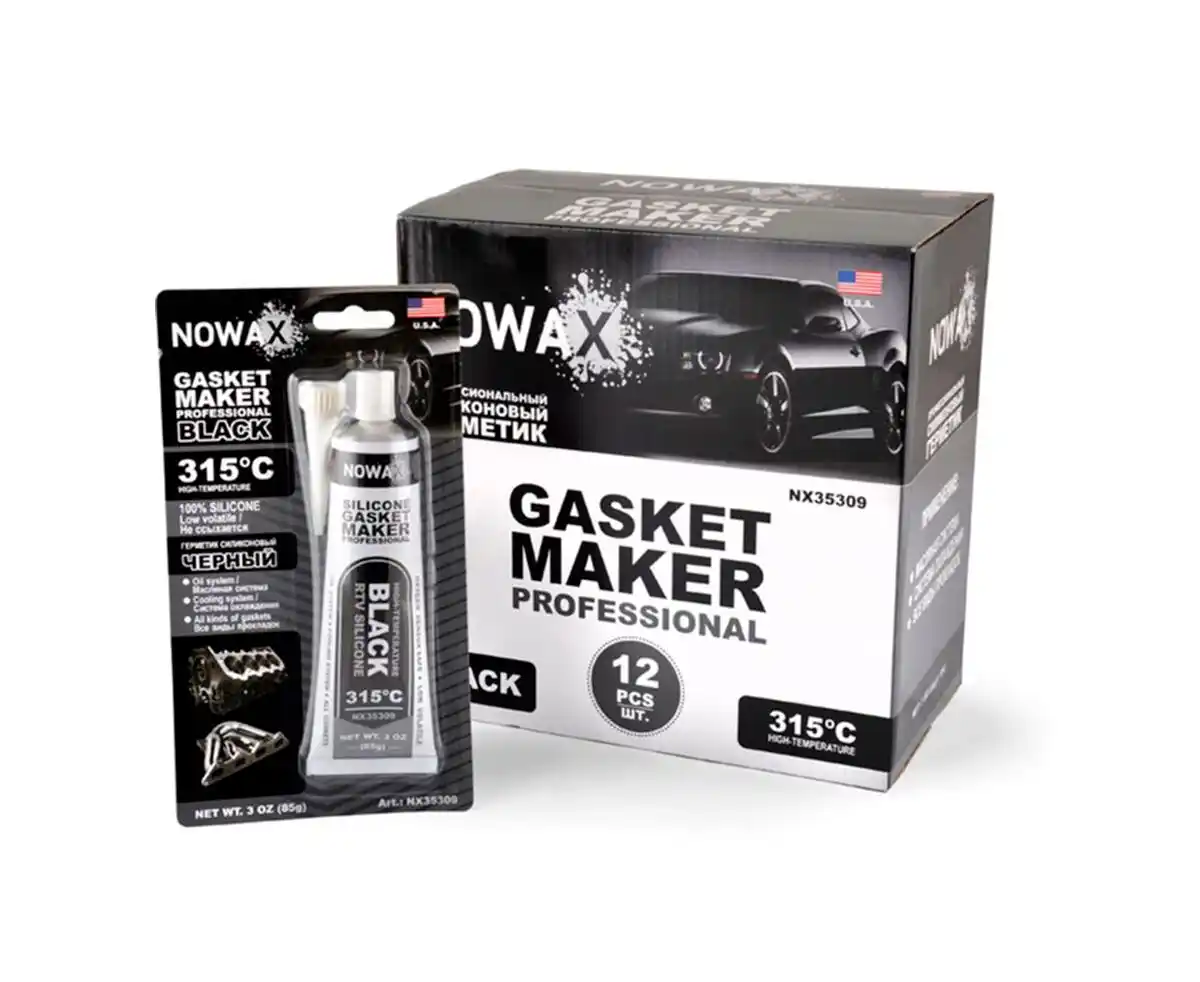 Silicon hermetic pentru temperaturi inalte (negru) 85g NOWAX