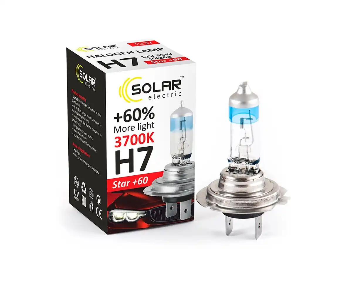 Solar H7 12V 55W PX26d Starlight + 60% box