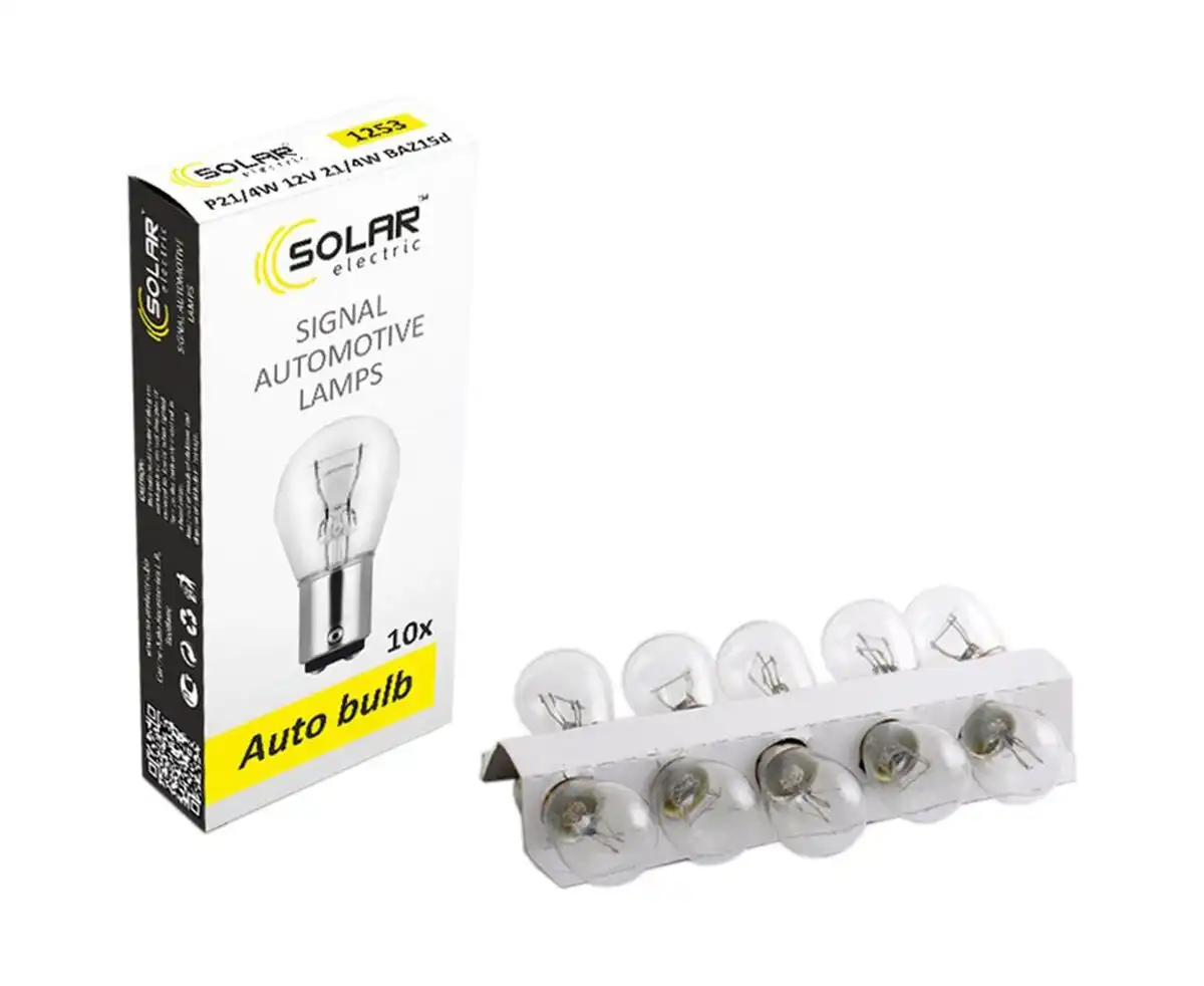 Купить  Свет и оптика - Solar P21/4W 12V 21/4W BAZ15d..