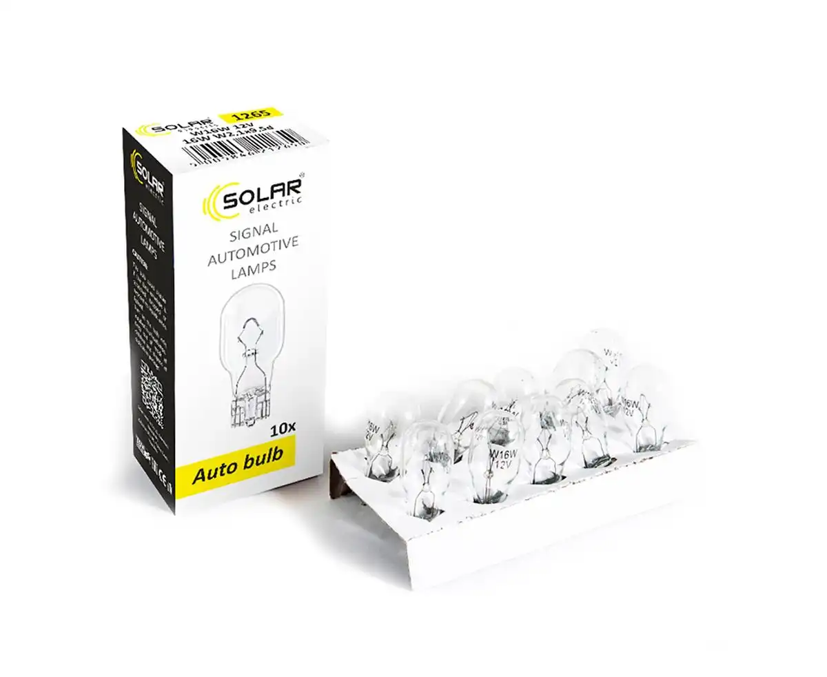 Купить  Свет и оптика - Solar W16W 12V W2,1x9,5d..