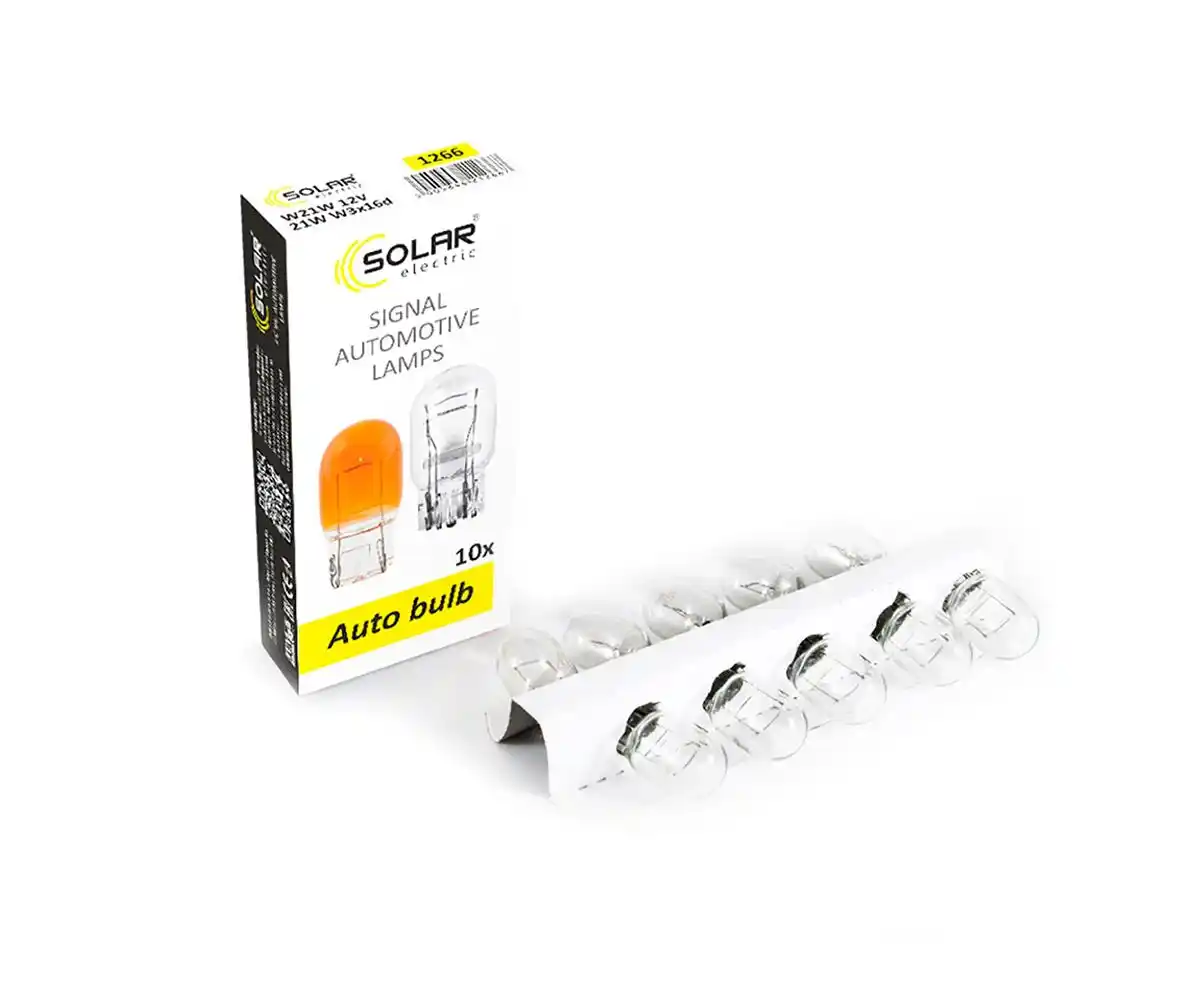 Solar W21W 12V W3x16d