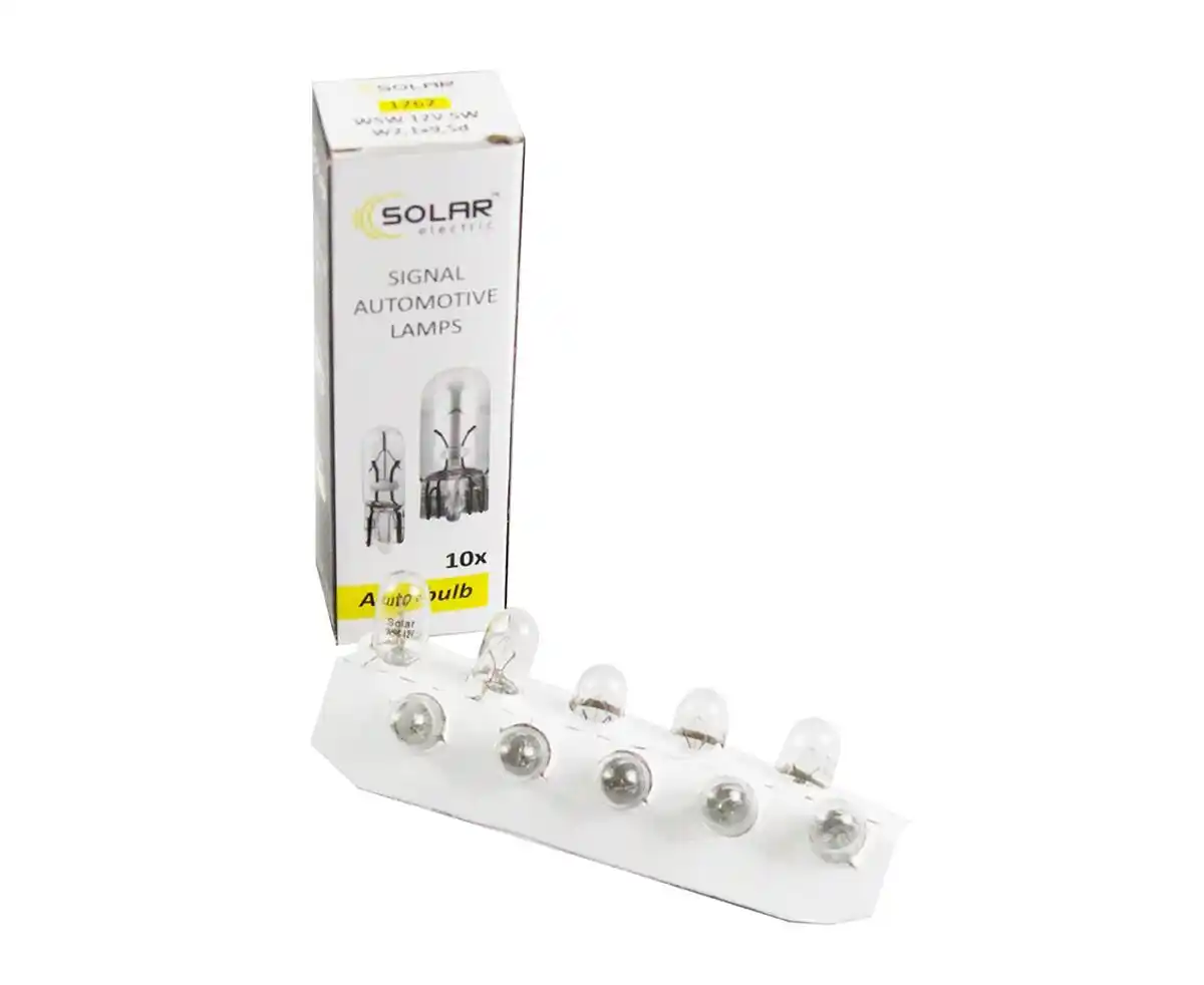 Solar W5W 12V 5W W2.1x9.5d