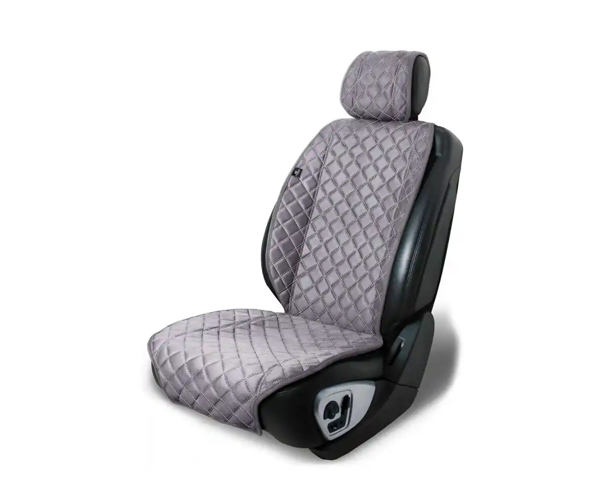 Cumpara  Huse de scaun și pelerine - Накидка на сиденье алькантара серая..