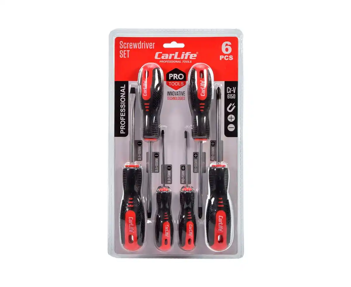 Набор отверток 6шт CarLife WR6906
