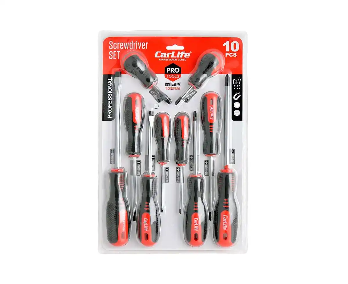 Set şurubelniţe 10 buc CarLife WR6910