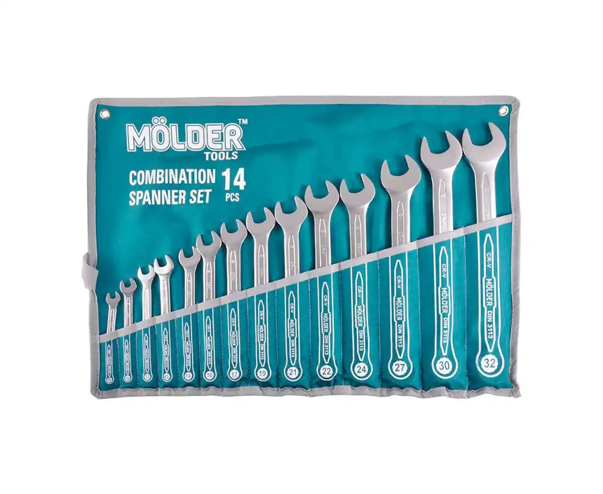 Набор ключей 14 шт чехол 8-32 MOLDER CR-V