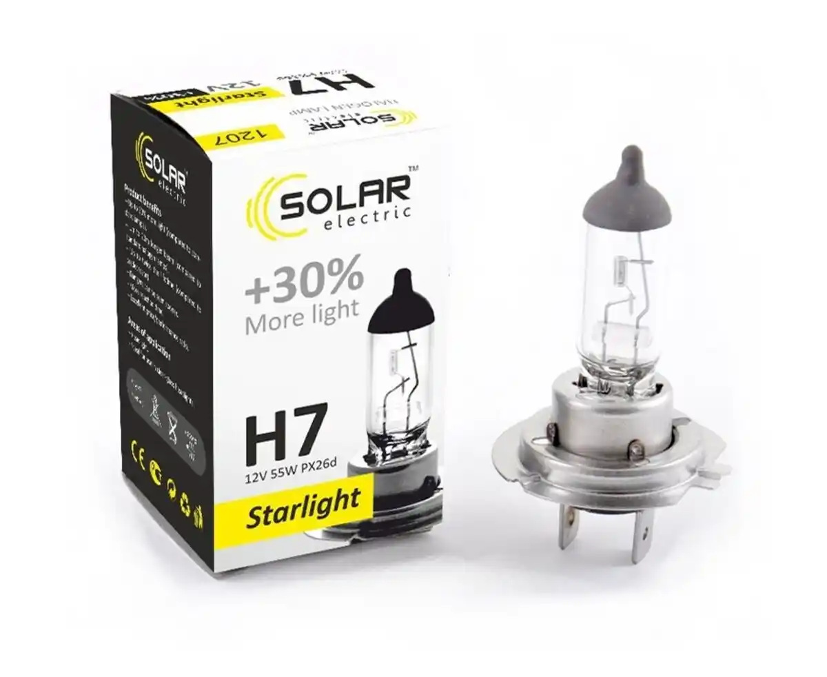 Solar H7 24V 70W PX26d Starlight+30% box