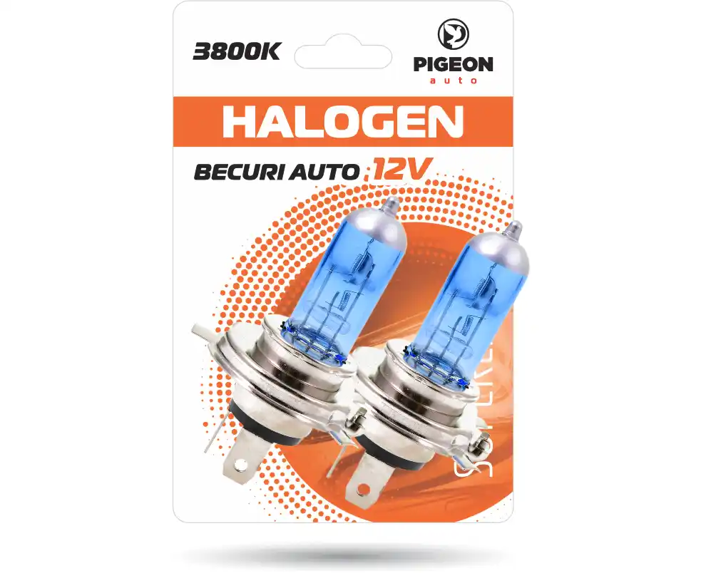 Лампочки для фар синие H4 2 шт.