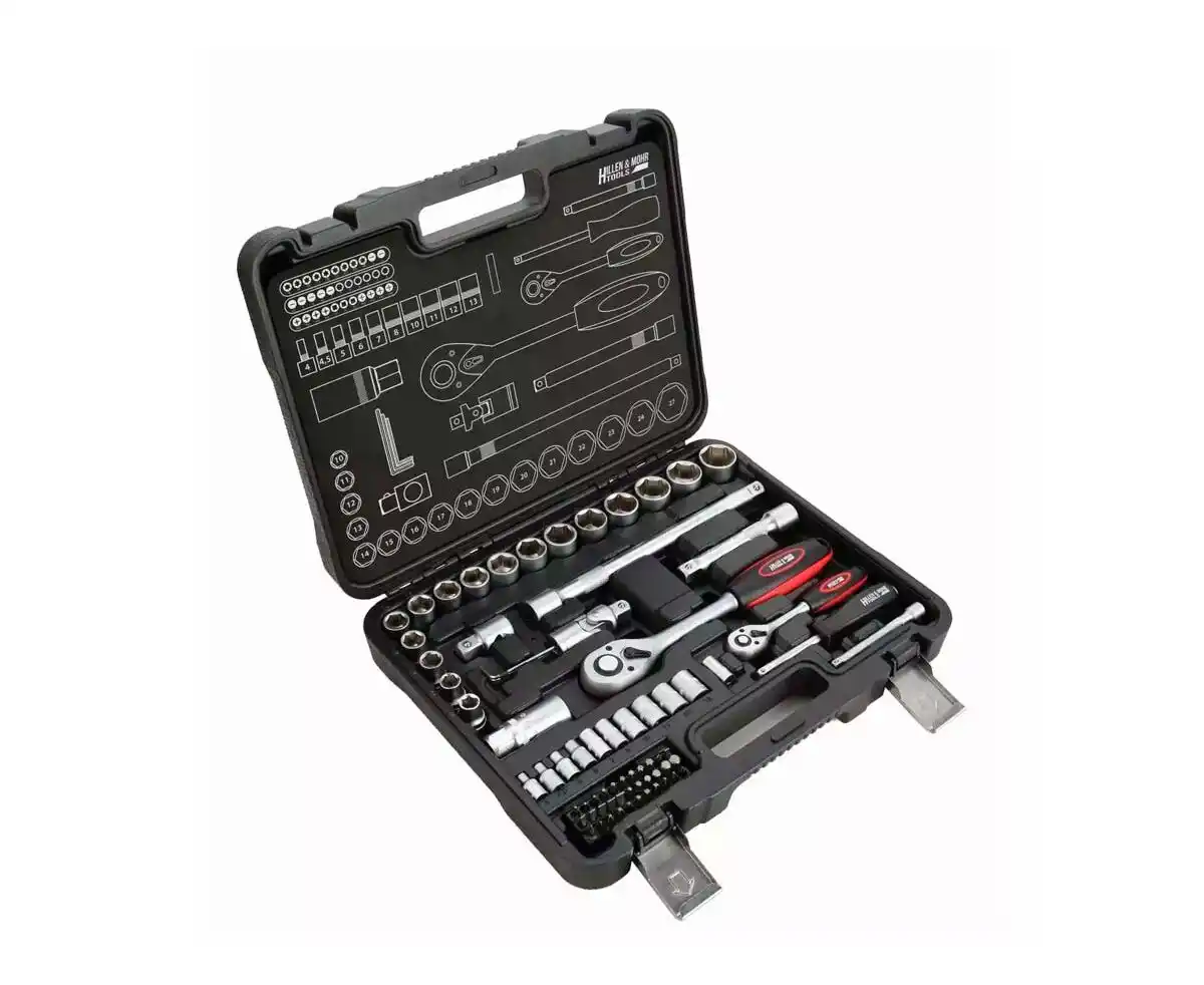 HILLEN&MOHR Trusa chei tubulare 72buc