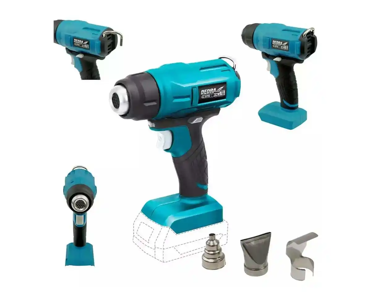 DEDRA Фен промышленный аккумуляторный 18V