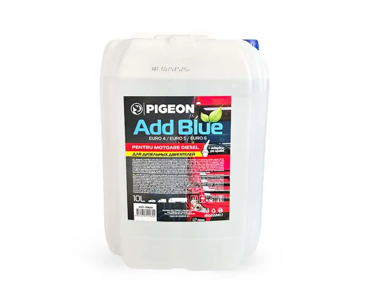 Add Blue жидкость для дизеля (мочевина) 10 кг Pigeon